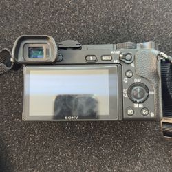 Sony a6300 with 2 extra lenses!