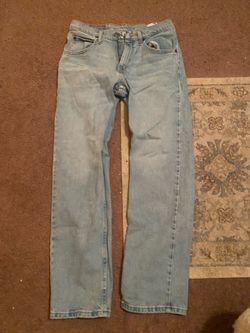 Wranglers premium quantity blue jeans