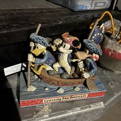 Crossing The Delaware Disney Figurine