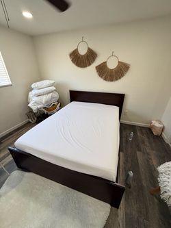 Qeen bed frame only