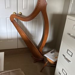 Harp- Hand Made Floor Harp-