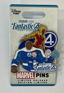 Disneyland Pins Marvel Pins The Fantastic 4: First Steps Family Pin Limited Release