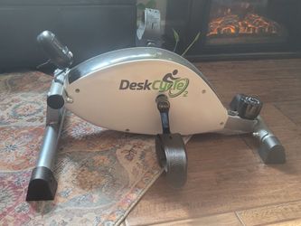 Desk Cycle 2 Type of Stationary Exercise Pedaling Bike