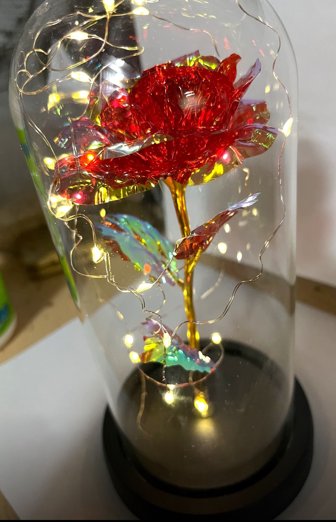 Limited Edition Rose Gold Lighted Rose 