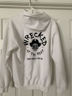 Sweatshirt Wrecked At The Reef Size Medium 