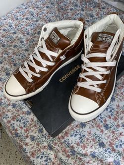 Leather Converse