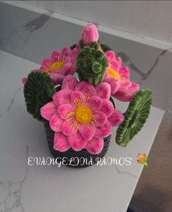 Flores de limpiapipas
