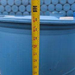 55 Gallon Plastic Barrels
