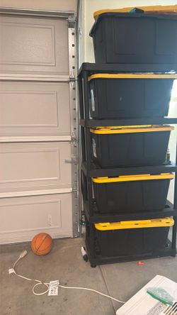 Storage boxes with selves