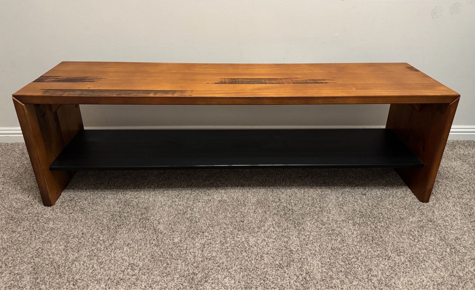 Farmhouse style bench