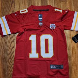 NFL Kansas City Chiefs football uniform No.10 Isiah Pacheco jersey 