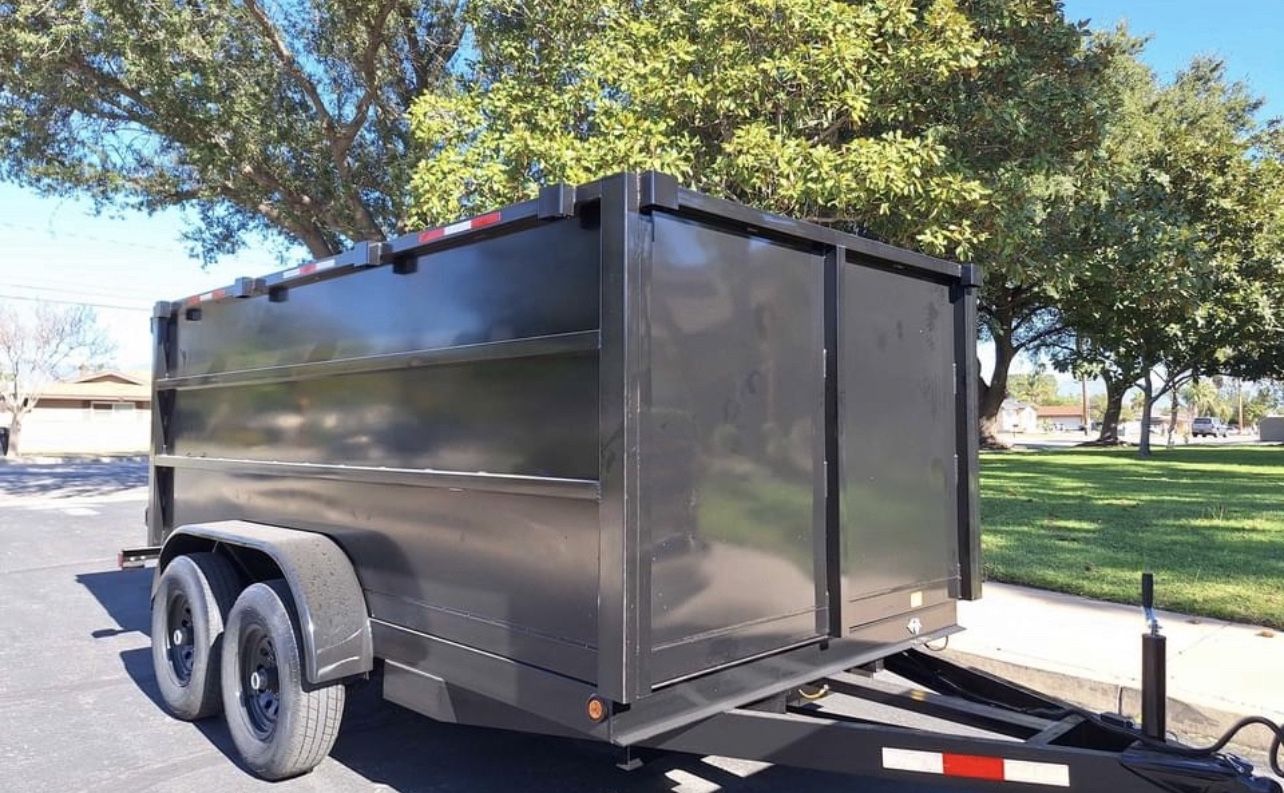 8x12x4 Smooth Dump Trailer