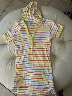 Striped Hooded Dress - new