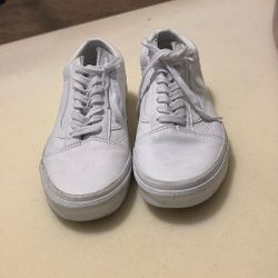 All White Vans