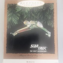 1994 Star Trek Klingon Bird Or Prey Ornament 2 Available 