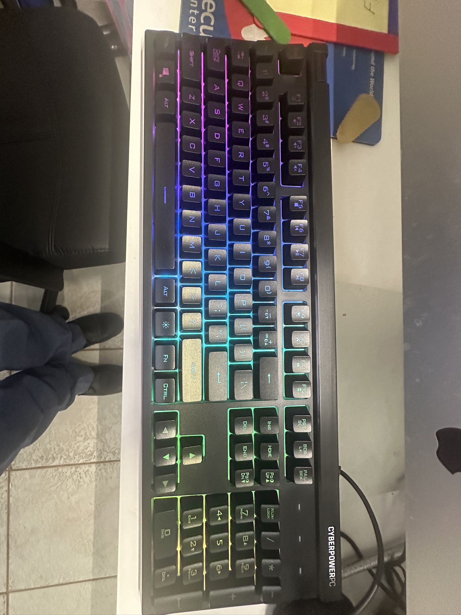 Cyberpower Multimedia Gaming Keyboard & Elite M2 Gaming Mouse