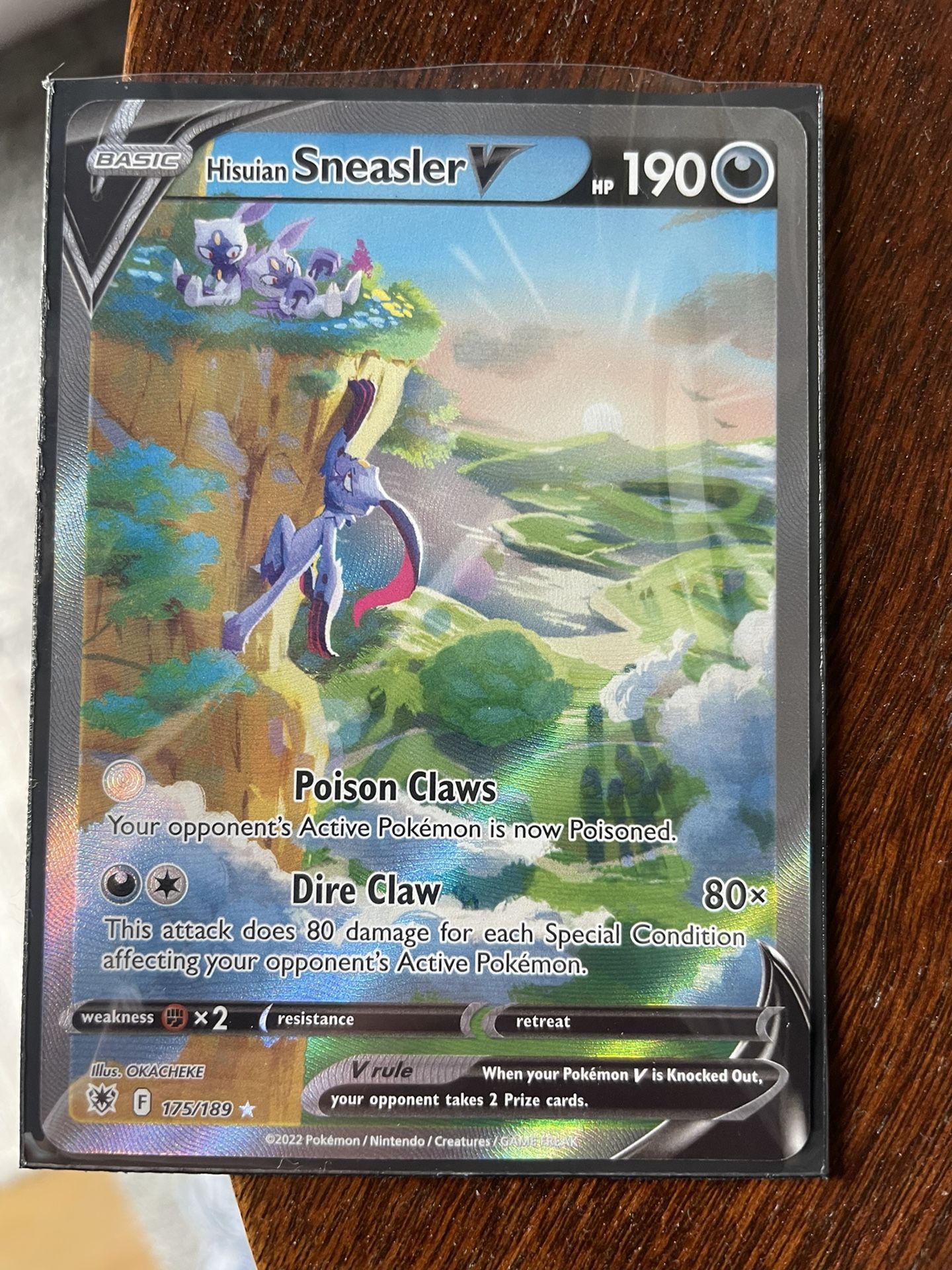 Pokémon Pokemon Sneasler V Astral Radiance