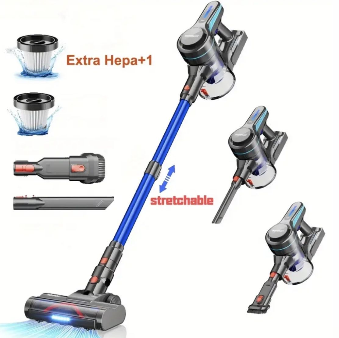 Cordless Vacuum Cleaner - Anti Tangle