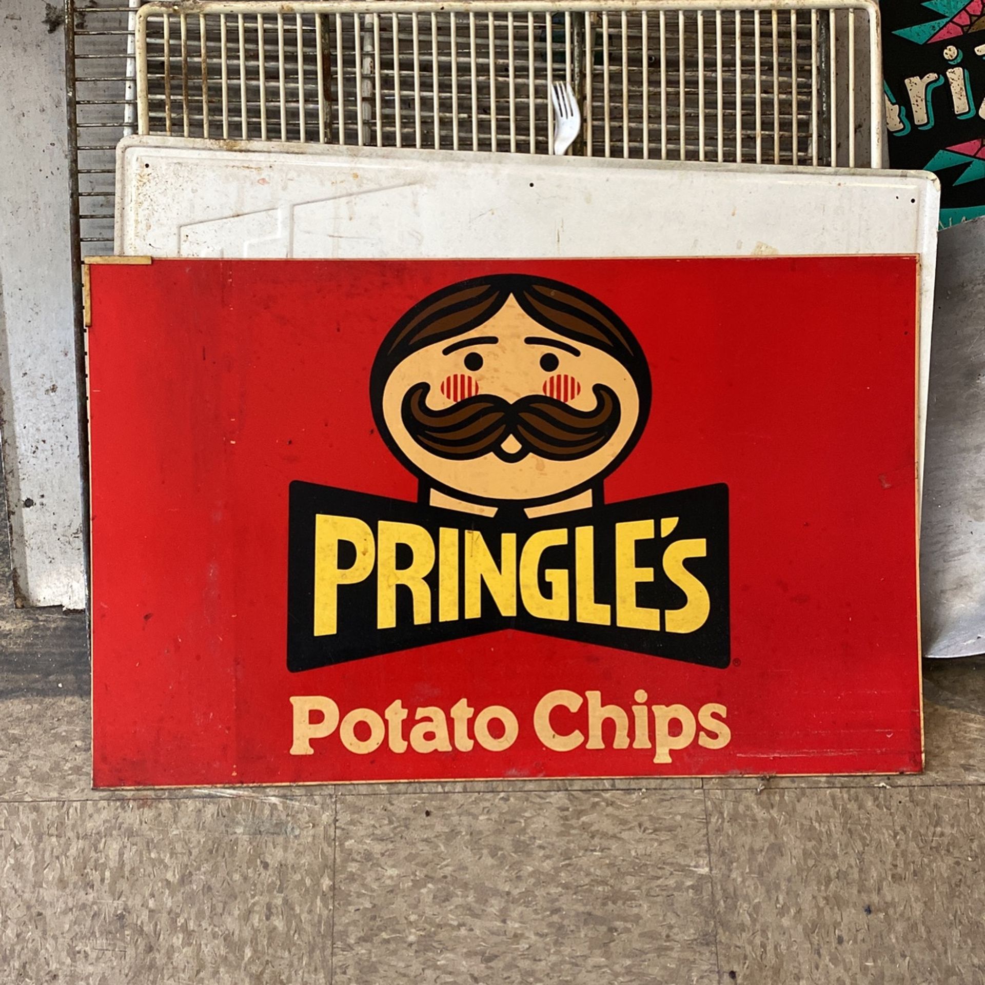 Old Pringles Sign