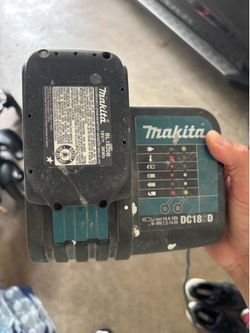Makita Battery (2ah) and Charging station