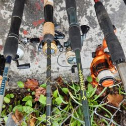 Fishing Rods Gear Extra Reels