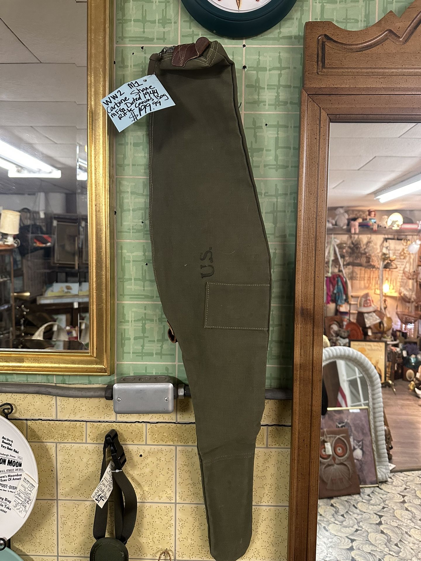 Mint Condition WW2 US Rifle Canvas Bag