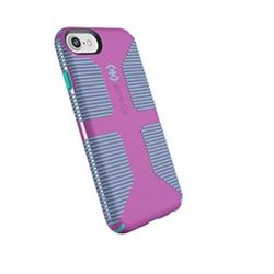 📱 Speck CandyShell Grip iPhone Case – Beaming Orchid and Mykonos Blue 