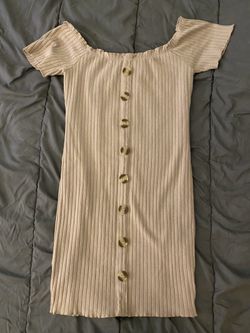 Tan Mini Dress Size Medium 