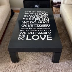 Solid Coffee Table