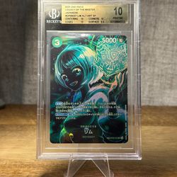 BGS 10 Lim OP09-037 SP Legacy of the Master One Piece Card Game Japanese