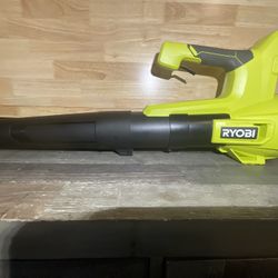 RYOBI ONE+ 18V 100 MPH 350 CFM Cordless Battery Variable-Speed Jet Fan Leaf Blower (Tool Only)