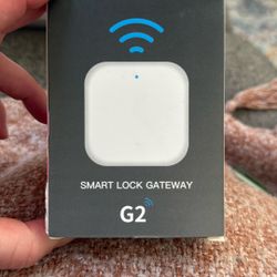 Smart Wi-Fi Gateway G2 Hub Remote Control for Smart Door Lock, Wi-Fi Bridge Manage Bluetooth 