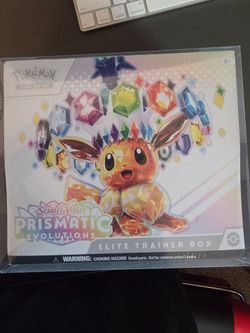 Prismatic Evolution Etb🔥🔥