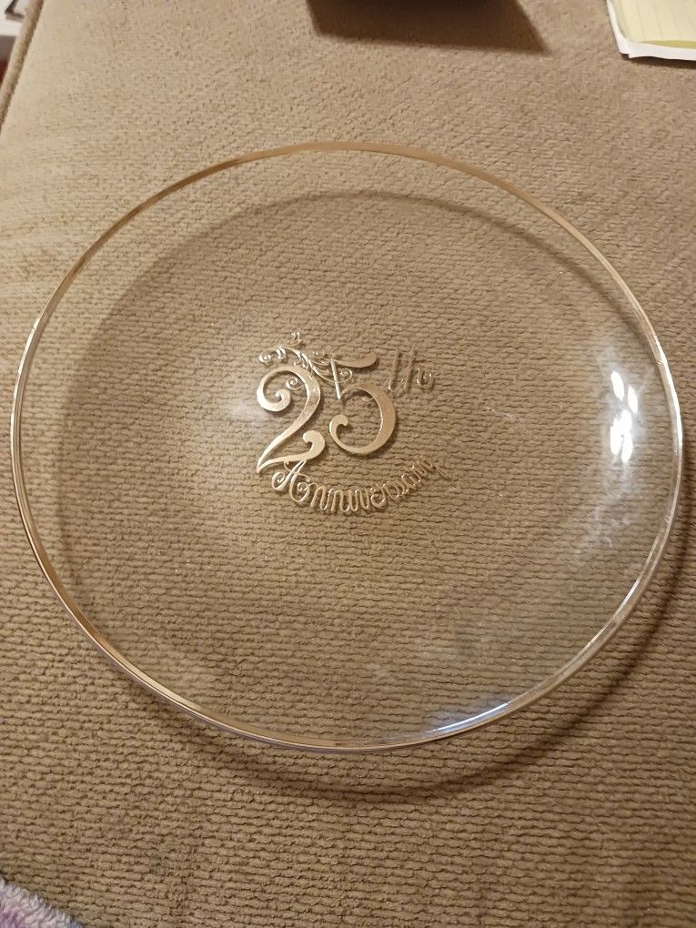 25th Anniversary Dish