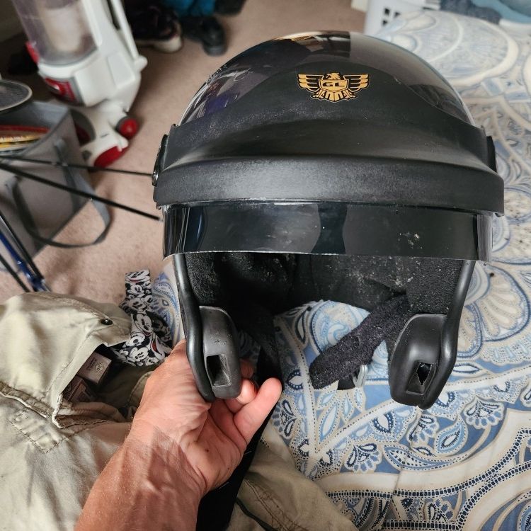 goldwing motorcycle helmets for sale The Helmet Shop Half Helmet Headset Compatible with 5-Pin Honda Goldwing, Yamaha, and Kawasaki Audio Systems | Fits Most Half Goldwing Open Face Helmets -