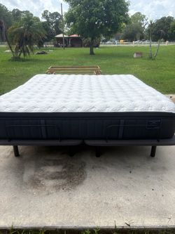 King size adjustable working bed