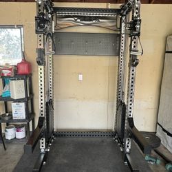 Vesta Fitness New Half Squat Rack |Functional Trainer|400 Weight Stack|Gym Equipment|Free Delivery 