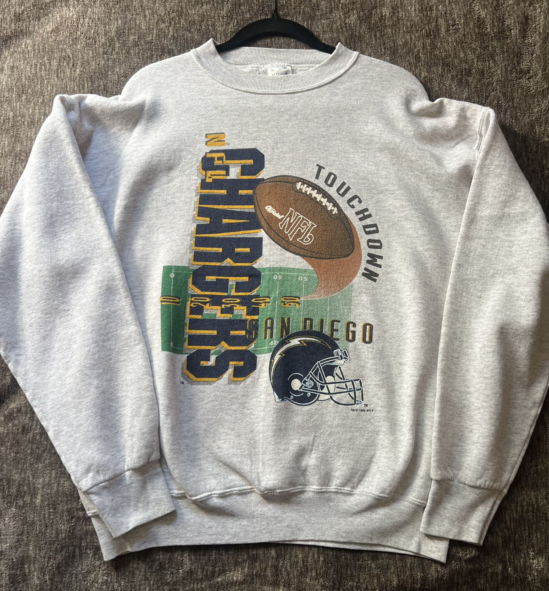 90s San Diego Chargers Crewnecks