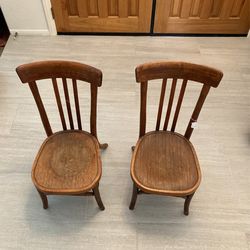 Vintage Cafe Bistro Chairs Fischel