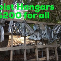 Joist Hangars $200 Barrel And Wall Full Various Sizes