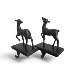 Deer Stocking Holders Set of 2