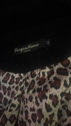 Black sparkly Sergio mavis coat