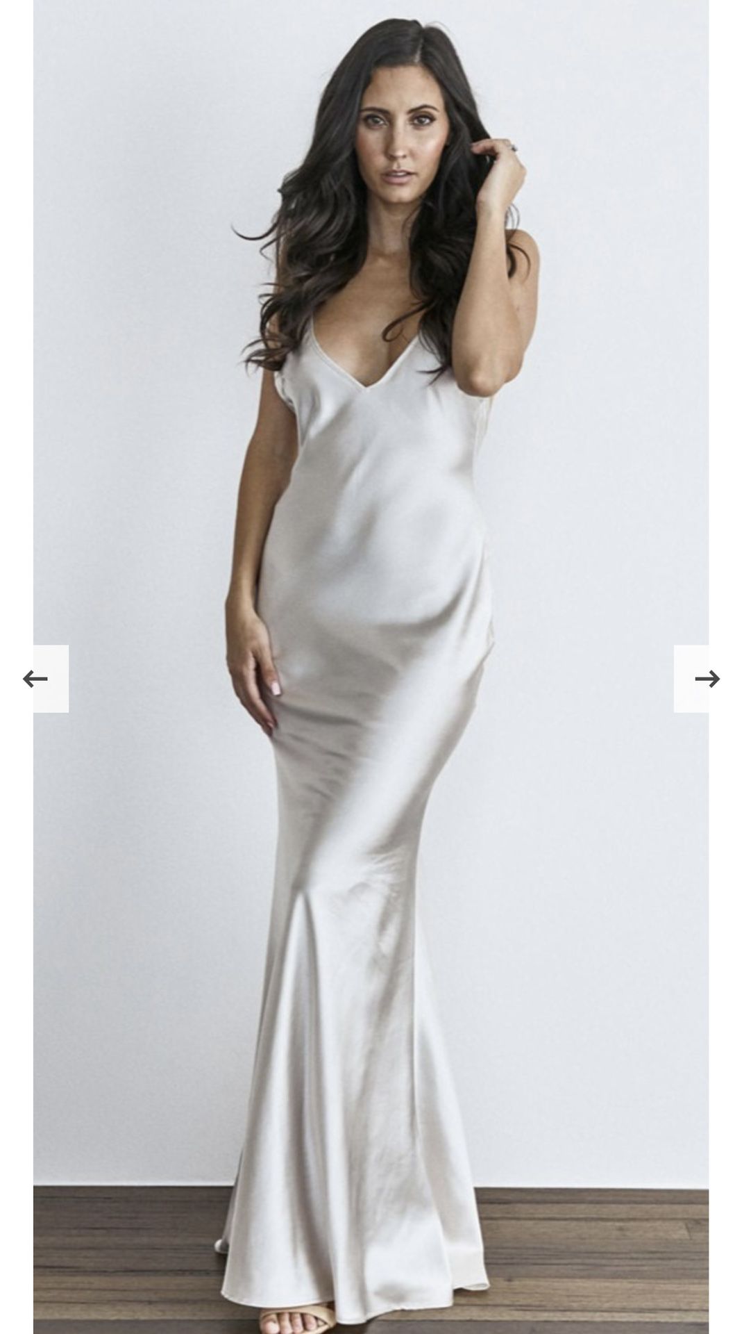 Grace Loves Lace Farrow Slip Dress Bias Satin Like Silk Wedding Dress  Medium for Sale in West Palm Beach, FL - OfferUp