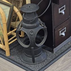 Railroad Antique Adlake Chicago Lantern,  15" Non Sweating, Vintage Railroad Collectibles