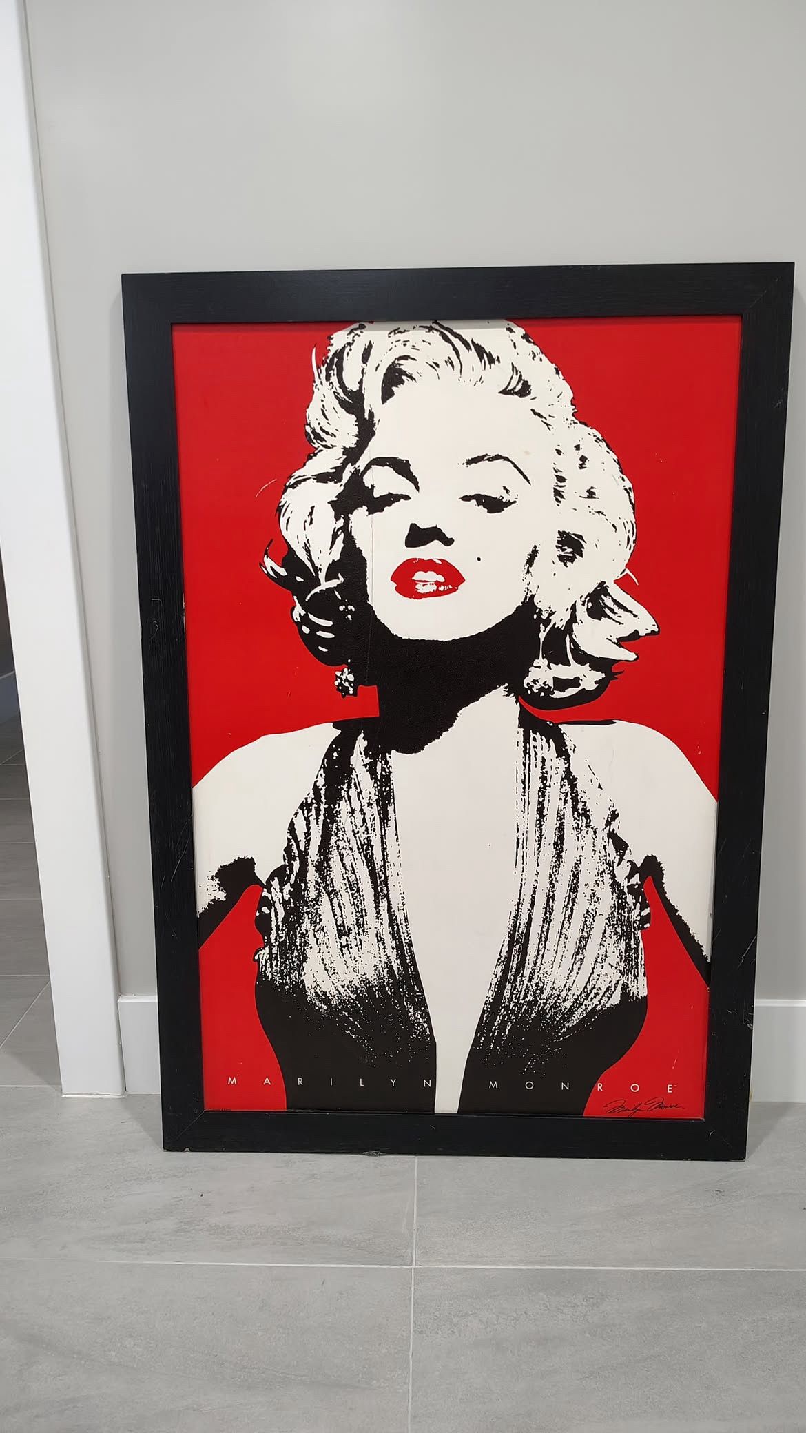Marilyn Monroe poster 