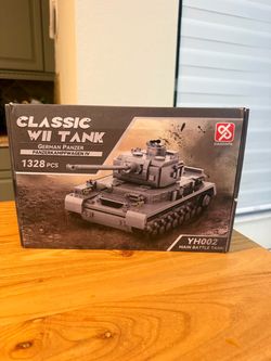 HONPA WW2 Panzer-IV Tank Military Building Block-Lego