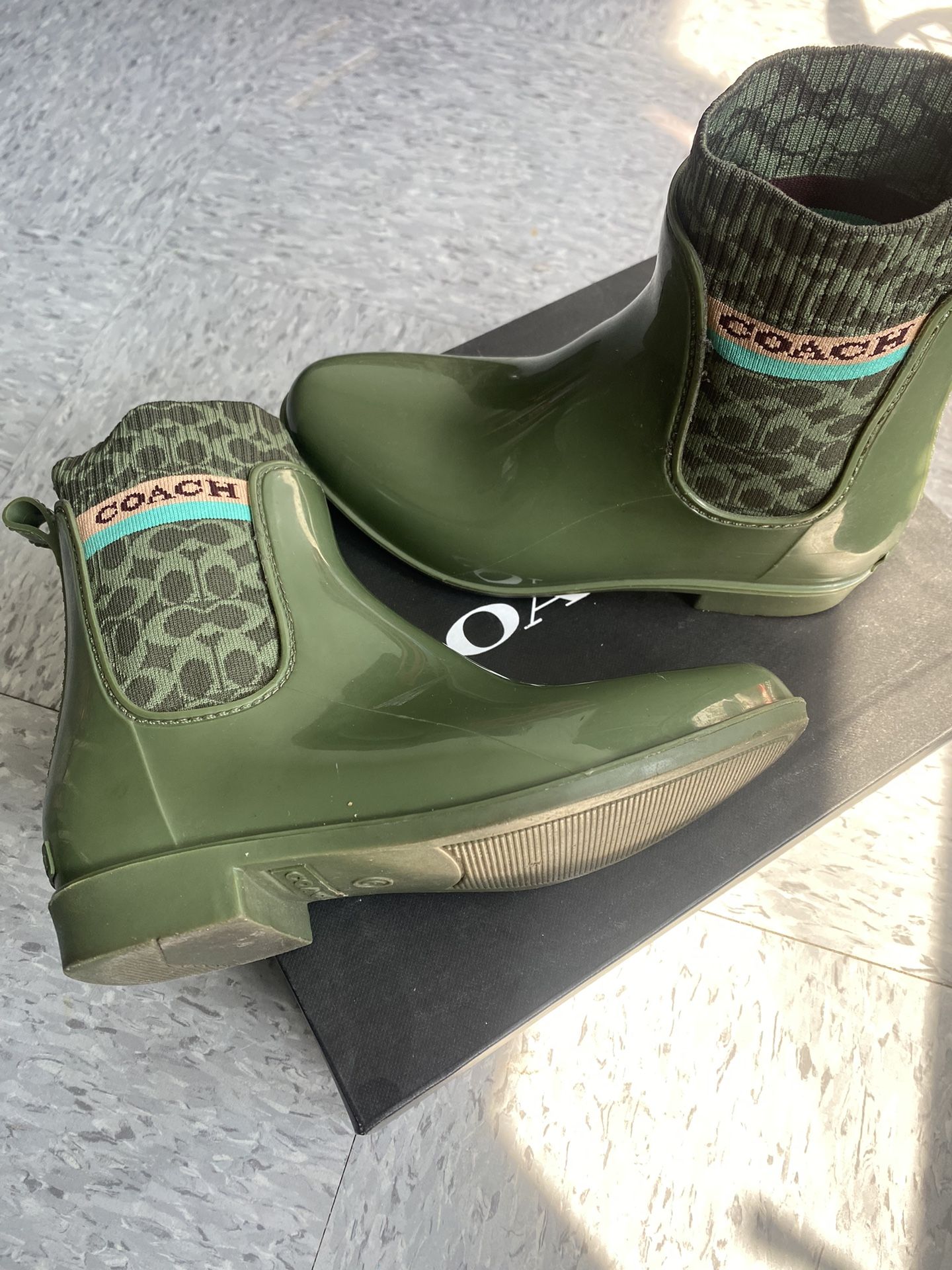 Rivington Rain Boots (Coach)