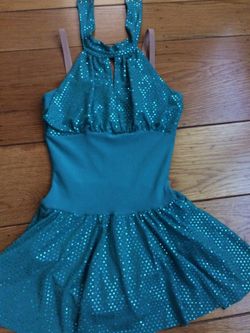 Teal Jazz Costume Child M