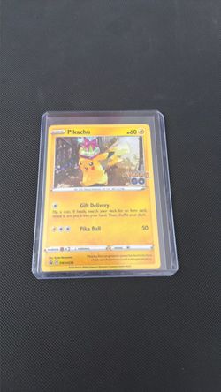 Pikachu Pokémon GO Trading Card SWSH234