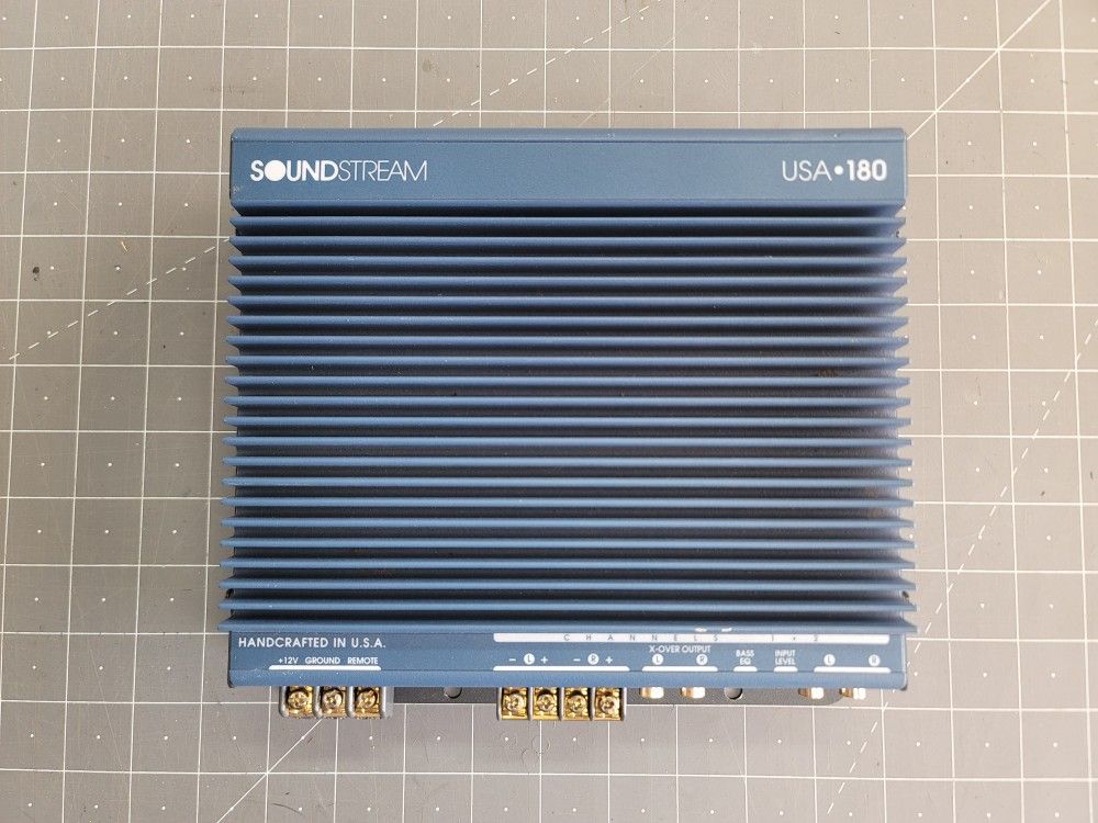 SOUNDSTREAM SA-180 2 Channel Amplifier USA